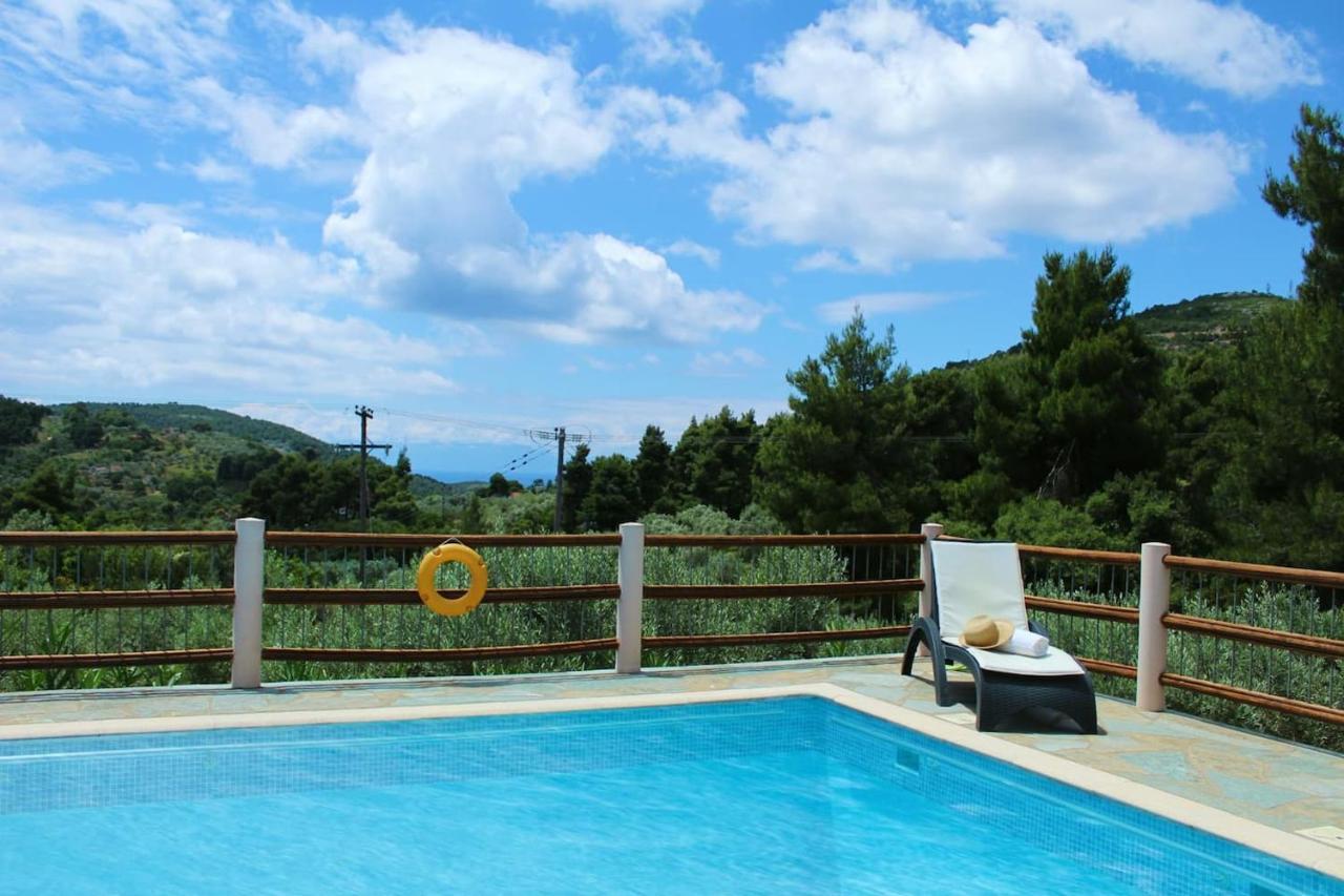 Villa Tenedos Skopelos Exterior foto